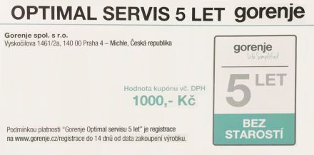 RCI4181AWV bílá + 5LET záruka ZDARMA