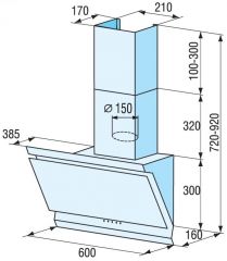 OV633GX 60cm nerez/černá