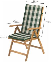 FDZN9101 pruhovaná zelená