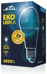 E27 11W LED neutrální bílá