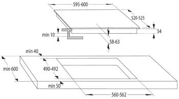 VDIT67EFF černá Bezplatný servis 5 let po registraci
