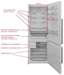 RCN2511LW bílá 4roky záruka zdarma po registraci