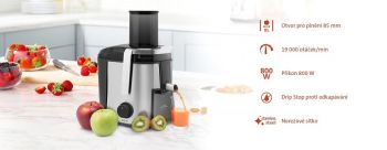 503290000 Fresher II černá/nerez