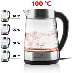 815390000 Crystela Esence černá/sklo