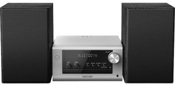 PANASONIC SC-PM702EG-S černá/stříbrná