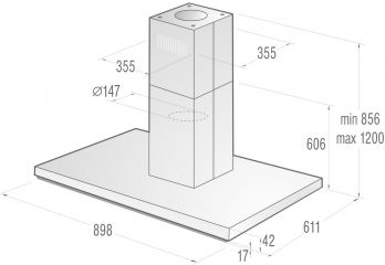 IHT971S2XBG nerez/sklo