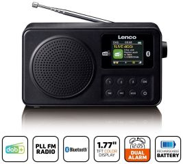 LENCO PDR-033BK černá