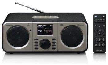 LENCO DIR-141BK černá