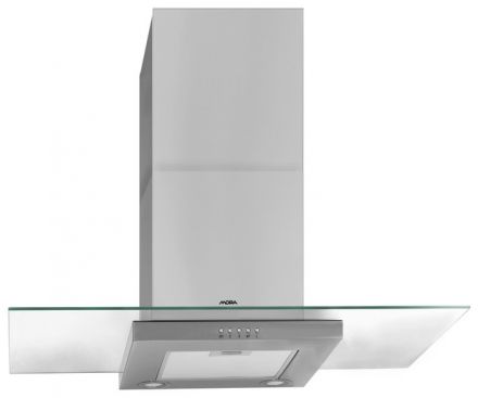 OK935G 90cm nerez/sklo