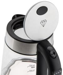 715390000 Crystela Digi černá/sklo