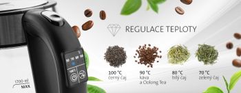 715390000 Crystela Digi černá/sklo