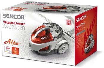 SVC730RD-EUE2 stříbrná/červená