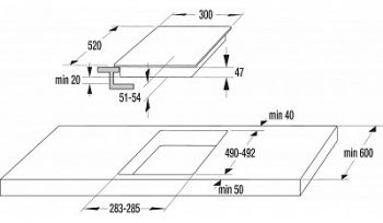 VDST322FF černá + 5LET záruka ZDARMA
