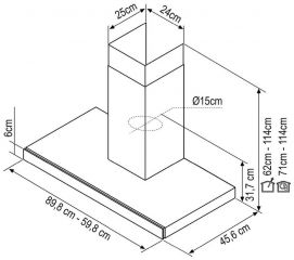 Sofia60 nerez + 5LET záruka ZDARMA