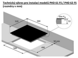 PHD61FS černá + 5LET záruka ZDARMA