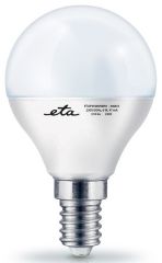 E14 6W LED kulatá neutrální bílá