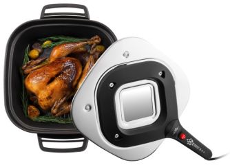 213390000 Pečenka Family černá/nerez