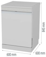 GS673B90W bílá Bezplatný servis 5 let po registraci