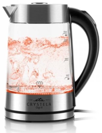 51549000 Crystela Digi II sklo/nerez