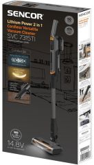 SVC7315TI 2v1 černá/šedá