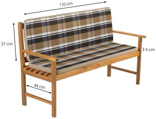 FDZN9109 pruhovaná krémová