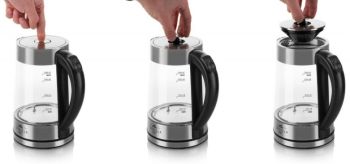 51549000 Crystela Digi II sklo/nerez