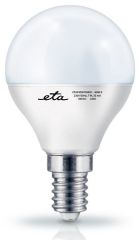 E14 7W LED kulatá neutrální bílá