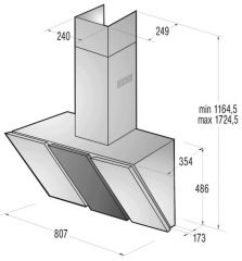 DK2000P2 Pininfarina kartáčovaný hliník