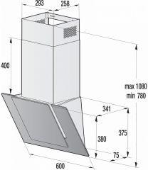 OV686GBX 60cm nerez/černá/sklo