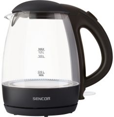 SWK2300BK černá/sklo