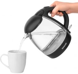 SWK2300BK černá/sklo