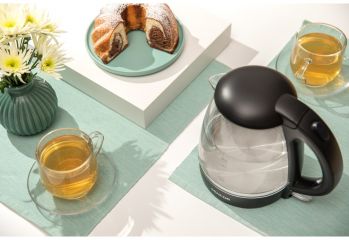 SWK2300BK černá/sklo