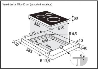 BPI164DUW bílá 4roky záruka zdarma po registraci