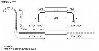 SMS4ECW26E bílá MADE IN GERMANY
