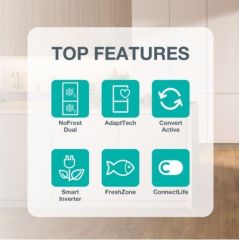 NRKI519D61WF bílá Bezpatný servis 5 let po registraci