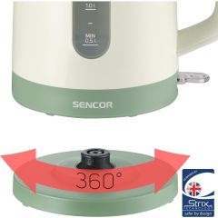 SWK1732GR zelená/bílá