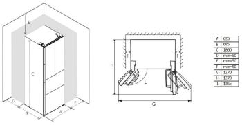 RCNF320D černá 4roky záruka zdarma po registraci