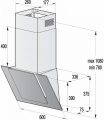 OVG648GB 60cm černá/sklo