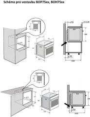 BOH7534BB černá + 4ROKY záruka ZDARMA