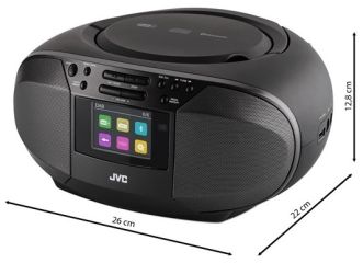 RD-E664B-DAB černá