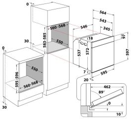 WOI7P8FHT1SBA černá Prodloužená záruka na 5let zdarma po registraci a 10let na ventilátor od výrobce