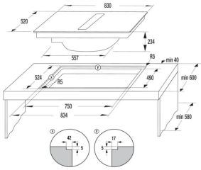 GEH8433BSCWF černá Bezplatný servis 5 let po registraci