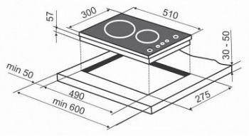 VDI301FF černá + 5LET záruka ZDARMA