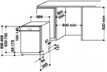 WBC3C26PFX nerez/černá