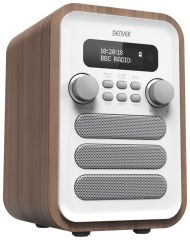 DAB-48WHITE bílá/hnědá