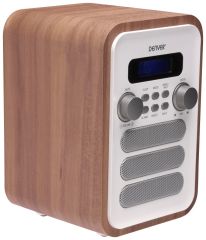 DAB-48WHITE bílá/hnědá