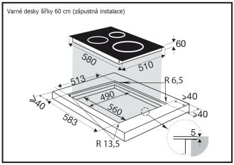 BPI3641PB černá 4roky záruka zdarma po registraci