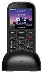 A880B GPS Senior černá