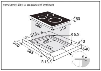 BPI264HSB černá 4roky záruka zdarma po registraci