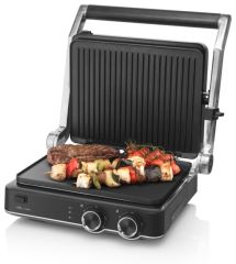 515690000 GrilChef černá/nerez